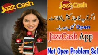 JazzCash App Account Not Open Problem Solve || JazzCash App New Update || SBS TECH