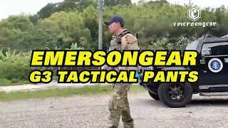 EMERSONGEAR G3 Combat Uniform Airsoft Shirt Pants with Knee Pads Tactical Hunting Clothes EM9351