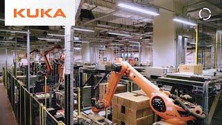 KUKA robots are on duty at one of the largest tea factories in the world