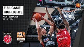 Bamberg Baskets vs. ratiopharm ulm - Full Game Highlights - BBL Pokal Achtelfinale