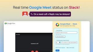 Google Meet ⇔ Slack integration