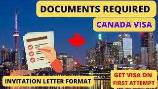 Document required for Canada Visitor Visa 2024 | Canada Visa | Canada Tourist Visa | CanVisa Pathway