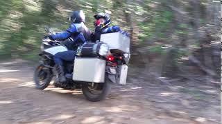 2up riding with kids off road