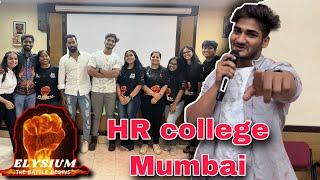 hr college mumbai | Elysium | judging fashion show | Nishad raut