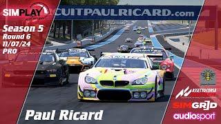 Assetto Corsa Competizione | PRO | Round 11-12 | Paul Ricard | Season 5 | PS5 and XBOX X
