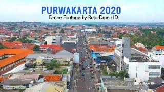 Drone View Kota Purwakarta Jawa Barat 2020, Pesona Kota Sejuta Impian