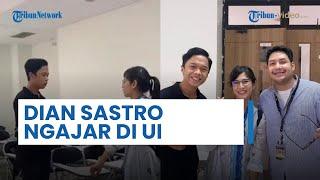 Viral Video Dian Sastro Jadi Dosen UI hingga Reaksi Mahasiswa saat Ketemu sang Aktris