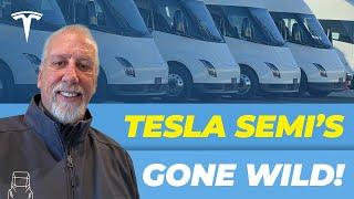 Tesla Semi's Gone Wild!