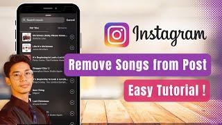 How to Remove Song from Instagram Post !