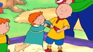 Caillou fights with Rosie | Caillou Cartoon