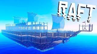 Designing the Epic Pirate Ship! - Raft Gameplay