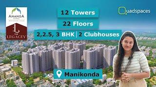 Ananda Homes | 2, 2.5, & 3 BHK Premium Luxury Gated Community Flats in Manikonda, Alkapur Township