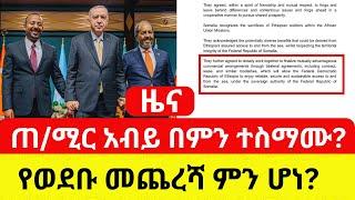 ETHIOPIA: በወደብ ጉዳይ ጠ/ሚ አብይ በምን ተስማሙ ? - Addis Daily