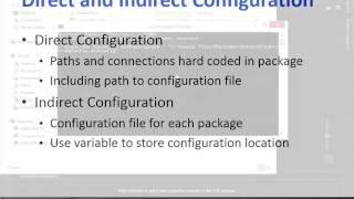 Trailer for SSIS 2014: Configuring and Deploying Packages