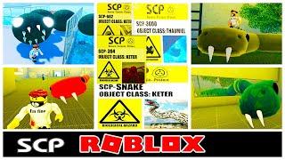 SCP Snake, SCP 3000, SCP 682, and SCP 394 in Roblox