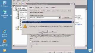 Setup RADIUS authentication for a Windows PPTP VPN server