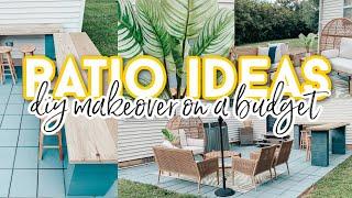 DIY Patio Makeover on a Budget 2021