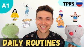 Easy Conversation in Russian | Talking about Daily Routines | Comprehensible Input | Slow Russian
