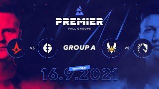 BLAST Premier Fall Groups: Astralis vs. Evil Geniuses, Vitality vs. Team Liquid |  Group A, Day 1