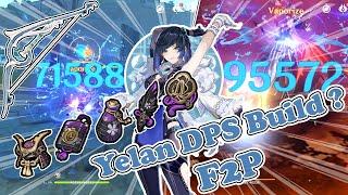 Yelan DPS Build ? Say Mo More, Perfect Build for Yelan F2P DPS & Sub DPS Genshin Impact