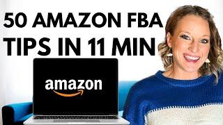 50 Game-Changing Amazon FBA Tips for Beginners in 11 Minutes