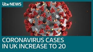 Coronavirus passed on within UK for first time as 20th case confirmed | ITV News