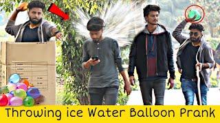 Throwing  Water Balloons on People Prank @ThatWasCrazy