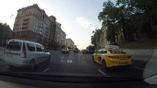 Driving in Moscow  Sadovoe Ring, New Arbat 16 07 2021