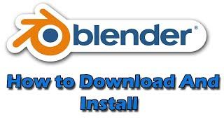 How to download and install blender 2 8