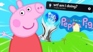 Peppa Pig's Platinum Trophy Is The Hardest Thing I've Ever Done...