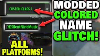 COLORED NAME GLITCH ON MODERN WARFARE 2! How To Get Colored Name/Classes Mw 2 2022!