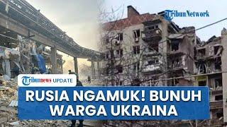 Putin Balas Dendam! Bom Rusia Dijatuhkan ke Donetsk: Rumah Warga Hancur Lebur, 6 Orang Tewas