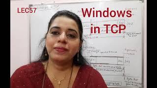 Lec57- Windows in TCP | Computer  Networks