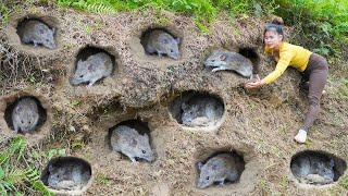 Catch Field Mice and Bring Them To The Countryside Market To Sell - The Life in the Village.