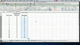 How to Make Excel Calculate Division With Remainders : Excel Calculations