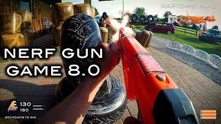 Nerf meets Call of Duty: Gun Game 8.0 | First Person in 4K!