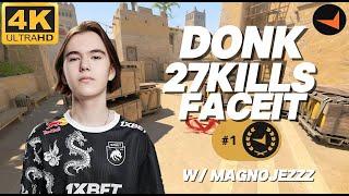 donk 27 Kills (Mirage) FACEIT Dec 25, 2024 | CS2 POV