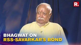 Mohan Bhagwat Refutes Claims Of Differences Between RSS & Veer Savarkar | Republic TV