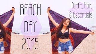 BEACH DAY // outfit, hair, & essential // Jasmine ngo