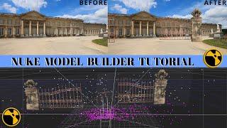 nuke model builder tutorial - how to use model builder node in tracking and clean plate creation