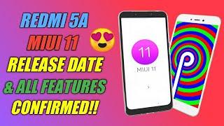 Redmi 5a MIUI 11 Global Stable Update & All Features  Confirmed!! Release Date