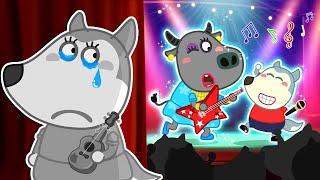 Don't Feel Jealous, Mommy Wolf! - Baby Wolf Always Loves You | Kids Stories About Family @mommywolf