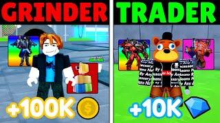 Grinding VS Trading, WHICH WILL MAKE MORE PROFIT? (TOILET TOWER DEFENSE)