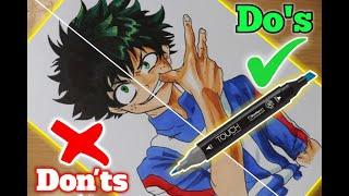 Do's and Don'ts - How to use Alcohol Markers like a PRO
