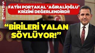 Yavuz Ağıralioğlu Yine Sert Konuştu! Fatih Portakal Gündem Olan İstifayı Yorumladı