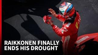 How Raikkonen finally won again for Ferrari
