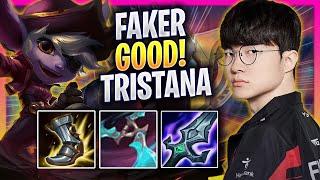 FAKER IS SO GOOD WITH TRISTANA! - T1 Faker Plays Tristana MID vs Zeri! | Season 2024