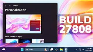 New Windows 11 Build 27808 – Gaming Issues Fixed, New Task Manager, Share Options and Fixes (Canary)