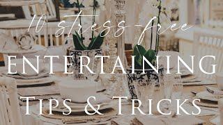 10 Stress-Free Entertaining Tips | Our Top Insider Design Tricks