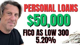 $50,000 BEST Personal LOANS! 2024 Every type! Low FICO Soft Pull! Detail Breakdown!